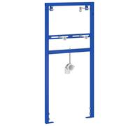 vidaXL Bathroom Wall Support Manual Blue 50 x 17.5 x 136 cm Steel