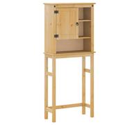 vidaXL Bathroom Washing Machine Cabinet Corona Solid Wood Pine