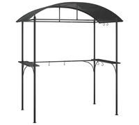 vidaXL BBQ Gazebo with Side Shelves Grill Gazebo Outdoor BBQ Shelter Patio Barbe