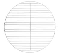 BBQ Grill Grate Round Ø54 cm 304 Stainless Steel