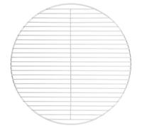 vidaXL BBQ Grill Grate - 50 cm Round 304 Stainless Steel - Suitable for Charcoal & Kettle Grills, Fire Bowls, Easy to Clean, Silver