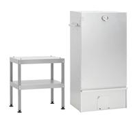 (without window, 44.5 x 29 x 83 cm 2 piece) vidaXL BBQ Oven Smoker Barbeque Grill BBQ Smoker Smokehouse Galvanised Steel