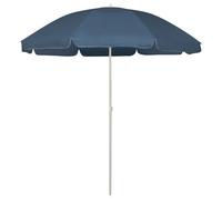 vidaXL Beach Parasol Blue 240 cm