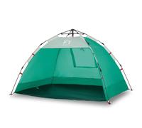 vidaXL Beach Tent 2-Person Sea Green Quick Release Waterproof