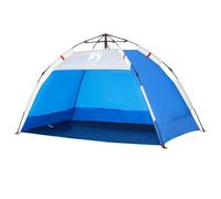 vidaXL Beach Tent 2-Person, Lightweight Sun Shelter Tent with Carry Bag, Event S