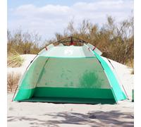 Beach Tent 2-Person Lightweight Sea Green Quick Release Waterproof vidaXL