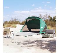 (sea green) vidaXL Beach Tent 2-Person Grey Waterproof tent garden tent outdoor shelter