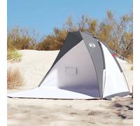 vidaXL Beach Tent Grey 268x223x125 cm 185T Polyester
