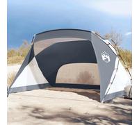 vidaXL Beach Tent Grey 274x178x170/148 cm 185T Polyester