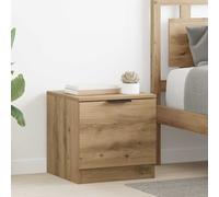 vidaXL Bed Cabinet 2 pcs Artisan oak 40 x 39 x 40 cm Engineered wood