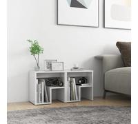 vidaXL Bed Cabinets 2 pcs High Gloss White 40x30x40 cm Engineered Wood