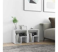 vidaXL Bed Cabinets 2 pcs White 40x30x40 cm Engineered Wood