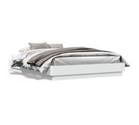 vidaXL Bed Frame, Bed Base for Bedroom Home, Mattress Foundation for Double Bed,