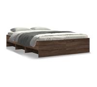 vidaXL Bed Frame, Bed Base for Bedroom, Mattress Foundation for Double Bed, Beds
