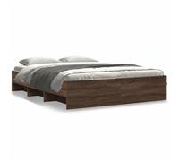 vidaXL Bed Frame, Bed Base for Bedroom, Mattress Foundation for Double Bed, Beds