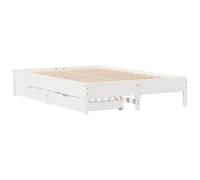 vidaXL Bed Frame, Bed Base for Bedroom, Mattress Foundation for Double Bed, Beds