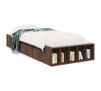 vidaXL Bed Frame, Bed Base for Bedroom, Mattress Foundation for Single Bed, Beds