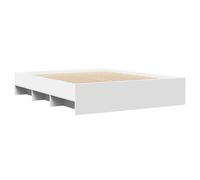 Bed Frame Base Mattress Foundation White 160x200 cm Engineered Wood vidaXL
