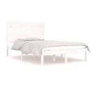 Bed Frame Bed Base Bedstead Bedroom Mattress Foundation Solid Wood vidaXL