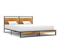 vidaXL Bed Frame without Mattress Metal 160x200 cm
