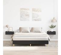 Bed Frame No Mattress Engineered Wood Bed Base Single Bed Double Bed vidaXL