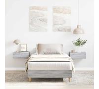 Bed Frame No Mattress Engineered Wood Bed Base Single Bed Double Bed vidaXL