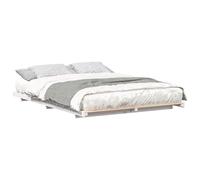 Bed Frame Solid Pine Wood Platform Bedroom Furniture Modern Setup Home vidaXL