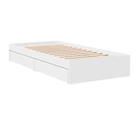 vidaXL Bed Frame with Drawers, Bed Base for Bedroom, Mattress Foundation for Sin