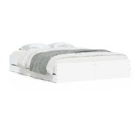 vidaXL Bed Frame with Drawers, Bed Base for Double, Mattress Foundation for Bedr