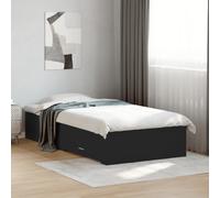 Bed Frame with Drawers Bed Base Mattress Foundation Engineered Wood vidaXL