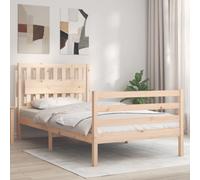 vidaXL Bed Frame without Mattress 100x200 cm Solid Wood