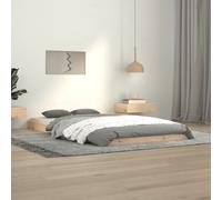vidaXL Bed Frame without Mattress 100x200 cm Solid Wood Pine