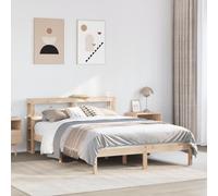 vidaXL Bed Frame without Mattress 120x200 cm Solid Wood Pine