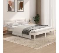 Solid Wood Pine Bed Frame Platform Bedstead Multi Colours Multi Sizes vidaXL