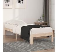 Vidaxl Bed Frame Without Mattress 75X190Cm Small Single