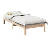 vidaXL Bed Frame without Mattress 90x200 cm Solid Wood Pine