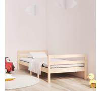 vidaXL Bed Frame without Mattress 90x200 cm Solid Wood Pine