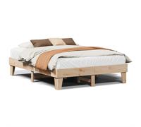 Bed Frame without Mattress 150x200 cm King Size Solid Wood Pine vidaXL
