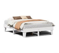 vidaXL Bed Frame without Mattress Bed Base White 160x200 cm Solid Wood Pine