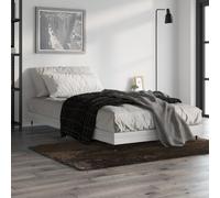 vidaXL Bed Frame without Mattress Grey Sonoma 90x200 cm Engineered Wood