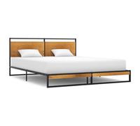 Vidaxl Bed Frame Without Mattress Metal 160X200 Cm