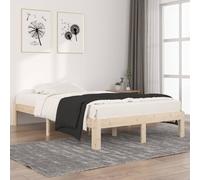 vidaXL Bed Frame without Mattress Solid Wood Pine 120x200cm