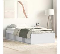 Bed Frame Bedroom Mattress Foundation Guest Room Bedstead Bed Base vidaXL