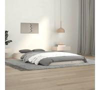 Vidaxl Bed Frame Without Mattress White 100X200 Cm Solid Wood Pine