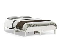 Bed Frame Bedroom Bed Base Bedstead Mattress Foundation Solid Wood Pine vidaXL