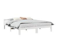 Family Bed Frame No Mattress Bedrom Bed Base Bedstead Solid Wood Pine vidaXL