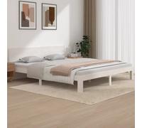 Vidaxl Bed Frame Without Mattress White 180X200Cm Super King Size Bed Frames