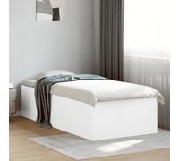 vidaXL Bed Frame without Mattress White 90x200 cm