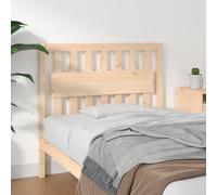vidaXL Bed Headboard 105.5x4x100 cm Solid Wood Pine