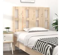 (brown, 105.5 x 4 x 100 cm) vidaXL Solid Wood Pine Bed Headboard Wooden Bed Header Multi Colours/Sizes
